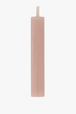 ZUSSS 4 rustieke kaarsjes 12cm terra