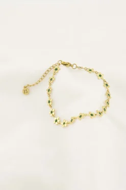 ZUSSS armband met bloemen