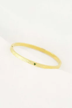 ZUSSS bangle armband met hartje