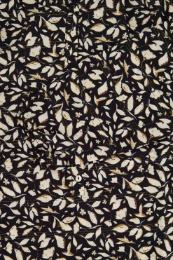 ZUSSS blouse blaadjes print