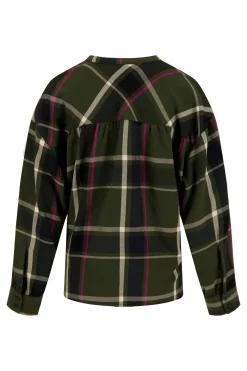 ZUSSS blouse met ruit