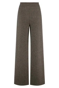 ZUSSS broek met visgraat structuur