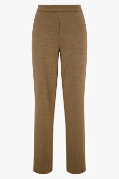 ZUSSS broek met visgraat structuur