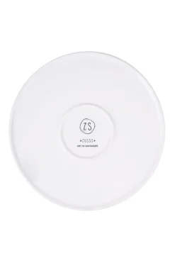 ZUSSS dinerbord hartje wit