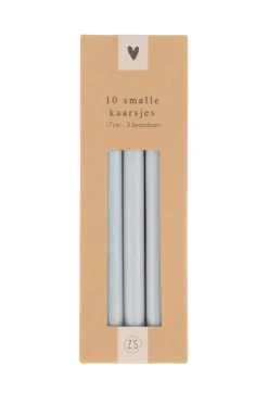 ZUSSS doosje met 10 smalle kaarsjes
