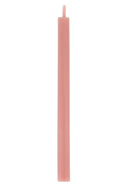 ZUSSS doosje met 10 smalle kaarsjes 17cm roze rood