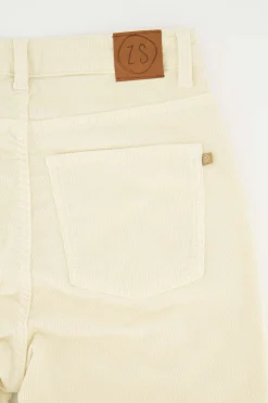 ZUSSS flared corduroy broek