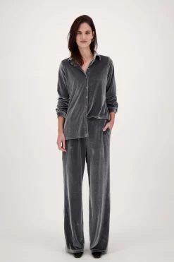 ZUSSS fluwelen blouse