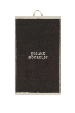 ZUSSS gastendoekje geluksmomentje grijs