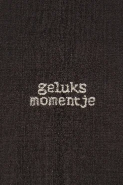 ZUSSS gastendoekje geluksmomentje grijs