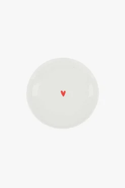 ZUSSS gebaksbordje met hartje rood