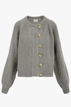 ZUSSS gebreid vest in bomberstyle