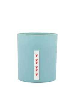 ZUSSS geurkaars in glas hartje