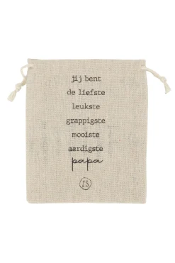 ZUSSS geurkaars in katoenen zakje papa