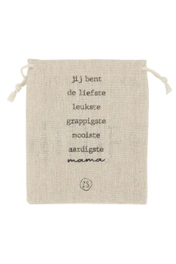 ZUSSS geurkaars in katoenen zakje mama