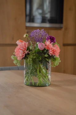 ZUSSS glazen vaas ø15cm
