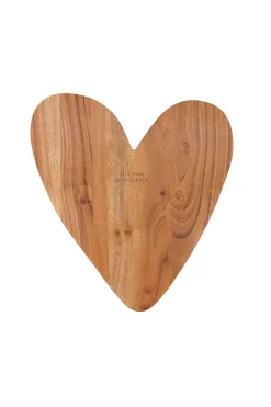 ZUSSS houten borrelplank hartje