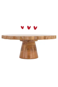 ZUSSS houten taartplateau