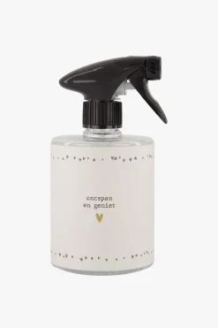 ZUSSS huisparfum ontspan en geniet antracietgrijs/off white