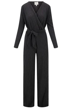 ZUSSS jumpsuit van crinkle stof