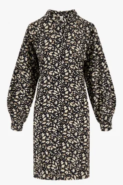 ZUSSS jurk blaadjes print