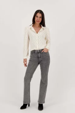 ZUSSS kanten blouse