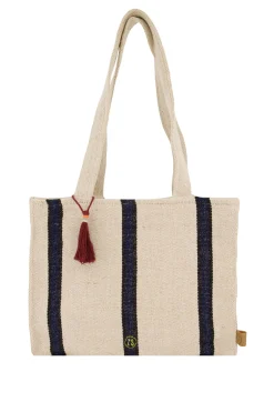ZUSSS katoenen tas met streep