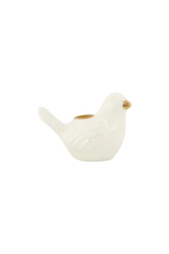 ZUSSS keramieken kandelaartje vogel