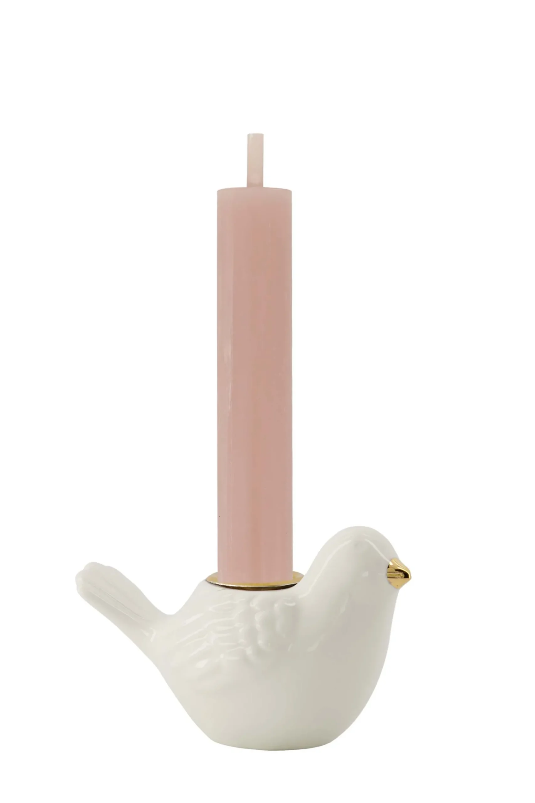 ZUSSS keramieken kandelaar vogel