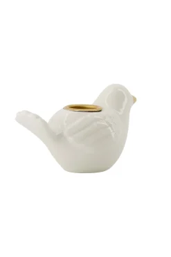 ZUSSS keramieken kandelaar vogel