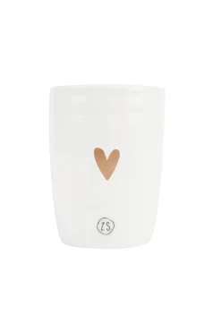 ZUSSS koffiemok goud hartje (set van 6)