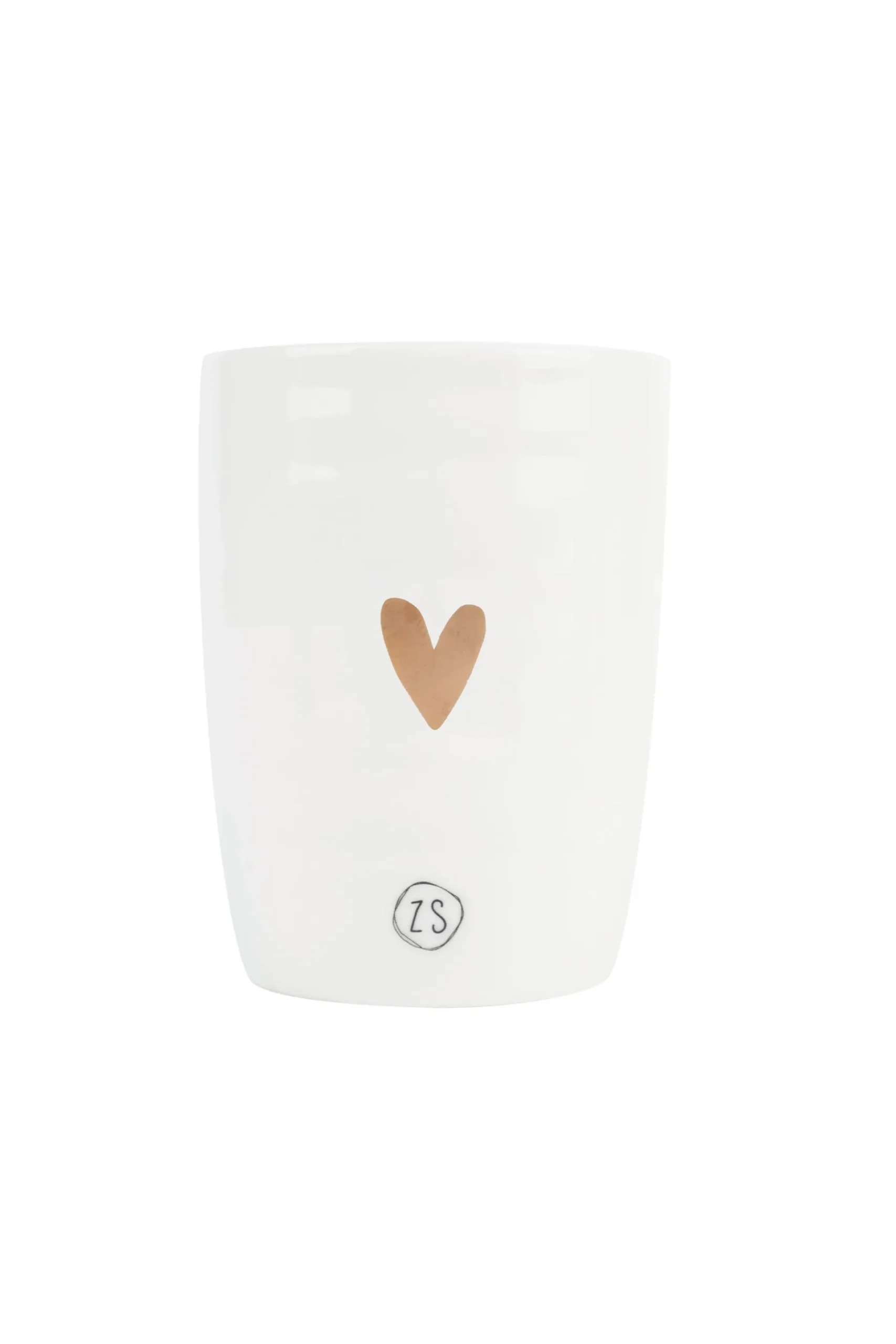 ZUSSS koffiemok goud hartje (set van 6)