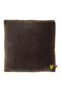 ZUSSS kussen velvet met brede rand 45x45cm