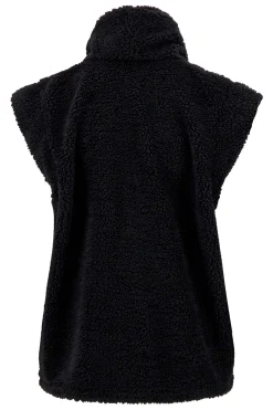 ZUSSS lang teddy gilet met zakken