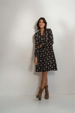 ZUSSS limited jurk met bloemenprint
