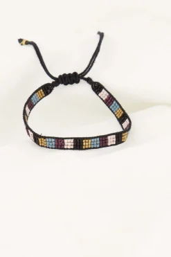 ZUSSS miyuki armbandje streepje color