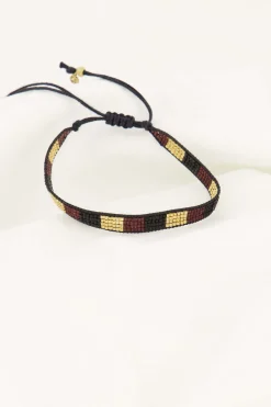 ZUSSS miyuki armbandje streepje