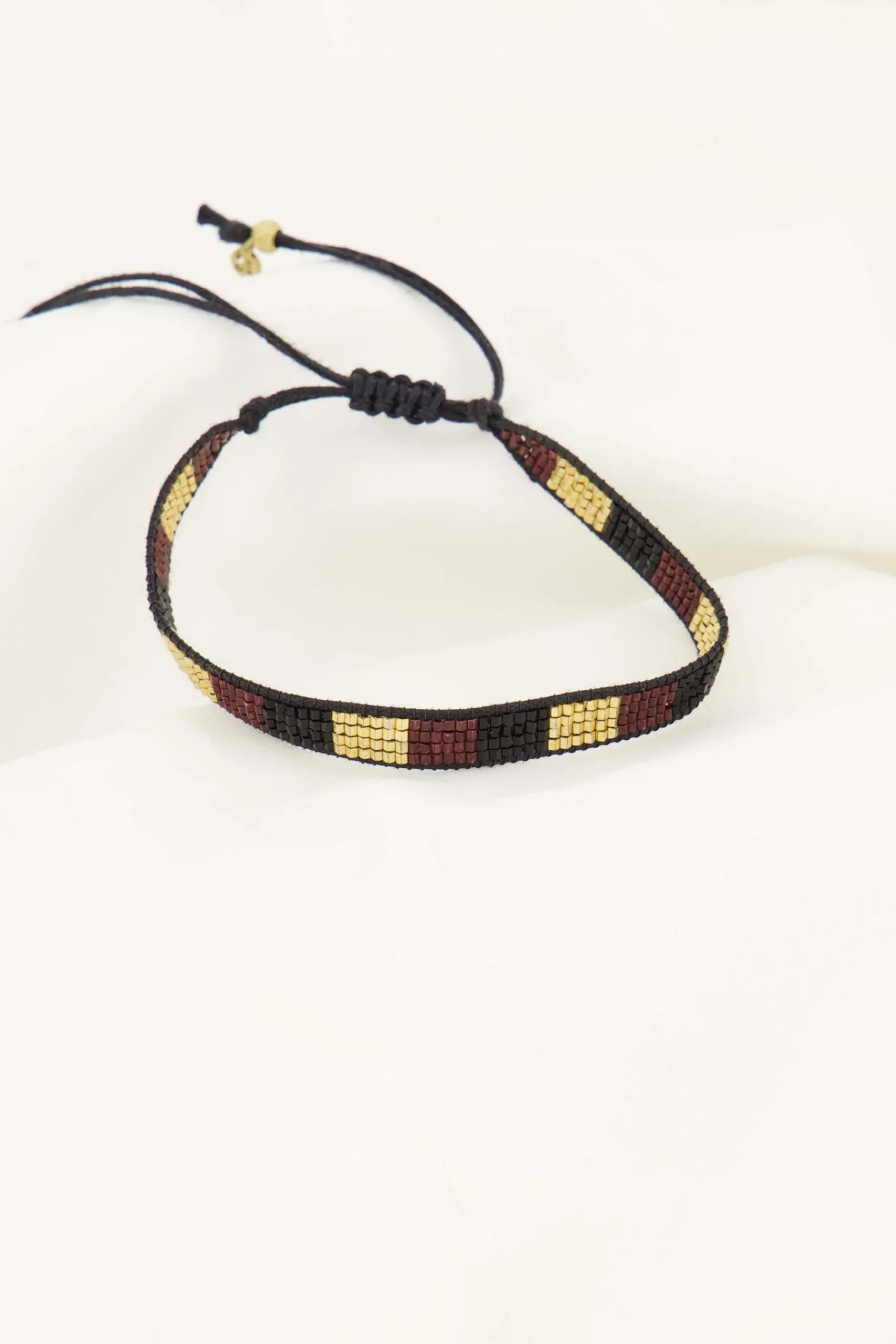 ZUSSS miyuki armbandje streepje