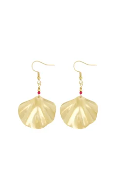 ZUSSS oorhangers ginkgo blad