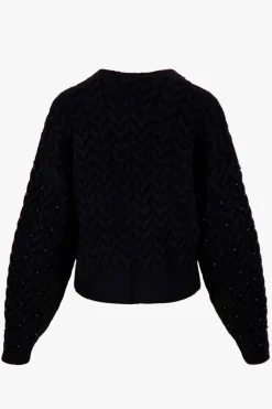 ZUSSS openvallend vest met kraaltjes