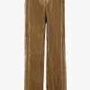 ZUSSS plisse broek goud