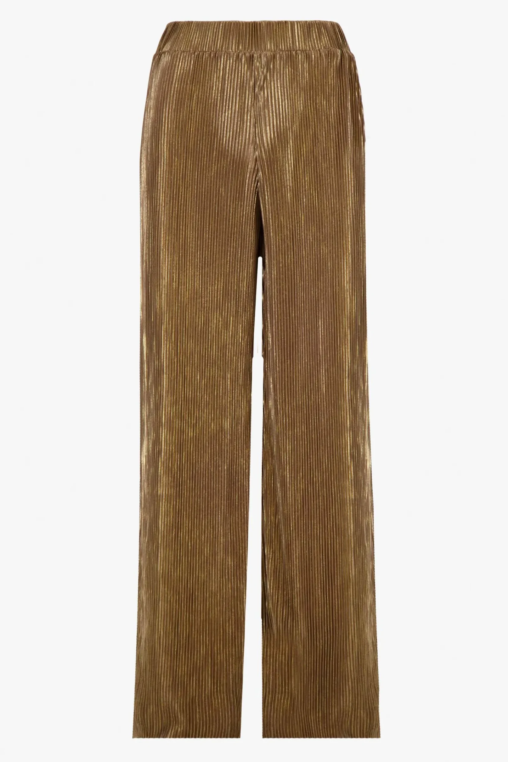 ZUSSS plisse broek goud