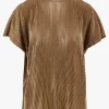ZUSSS plisse turtle top goud