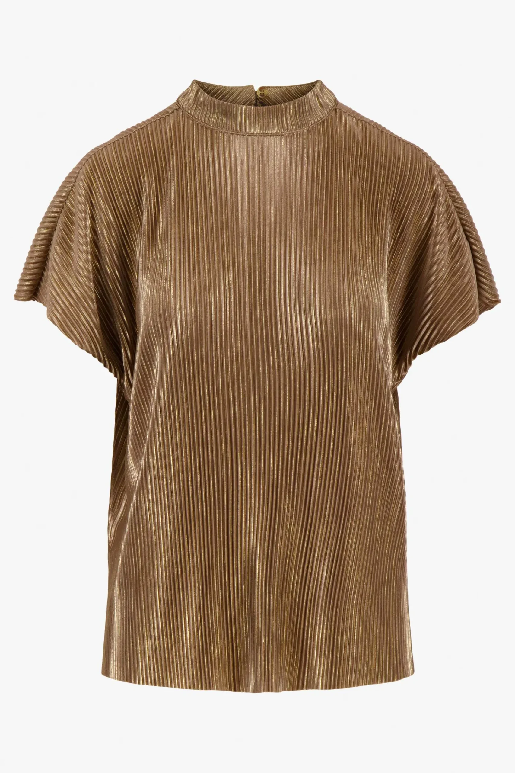 ZUSSS plisse turtle top goud