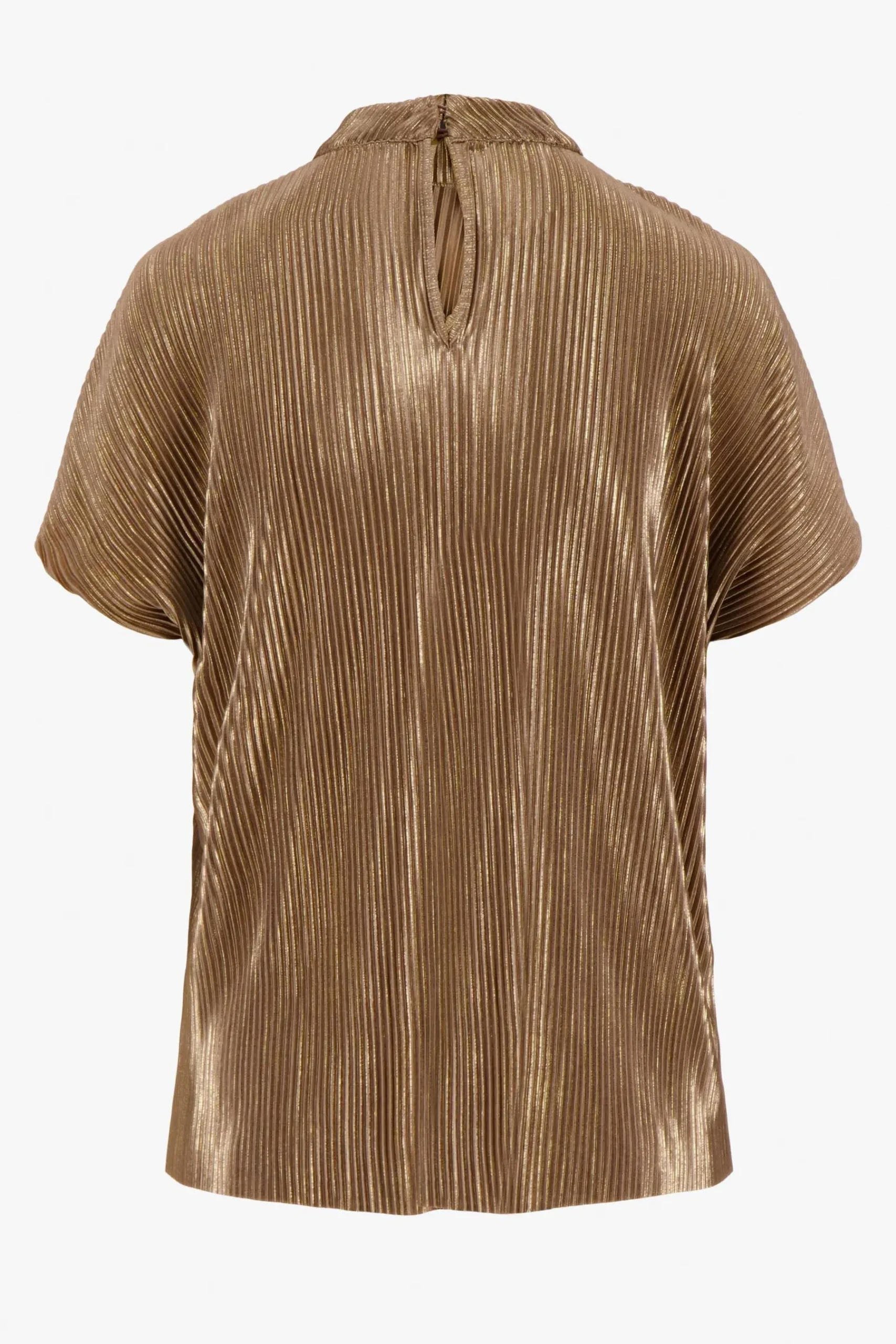 ZUSSS plisse turtle top goud