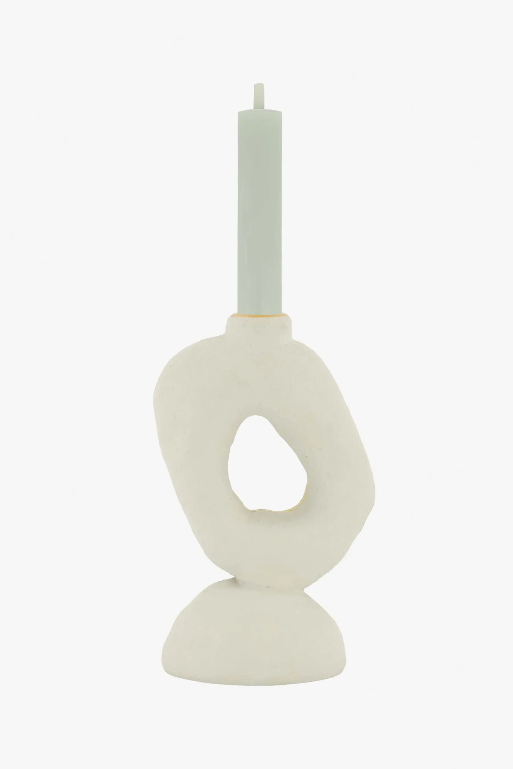 ZUSSS polystone kandelaar ornament M