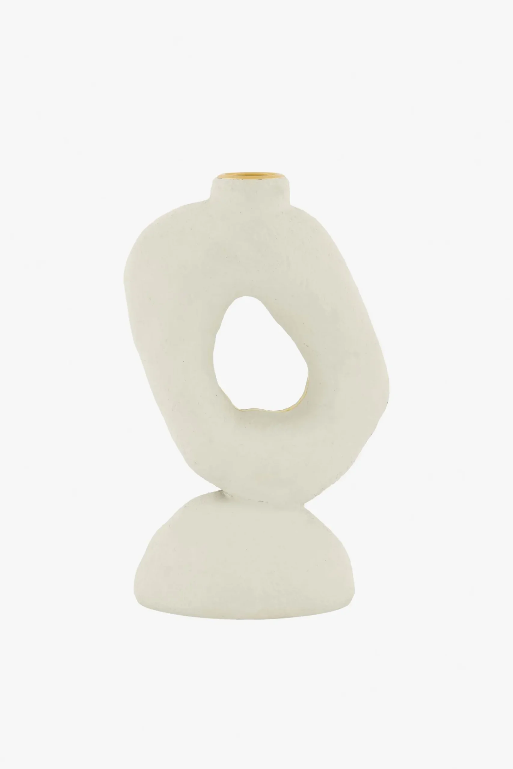 ZUSSS polystone kandelaar ornament M