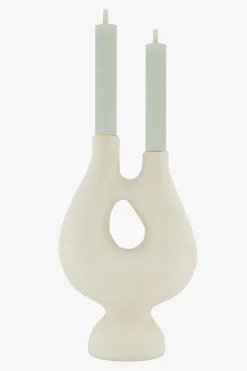 ZUSSS polystone kandelaar ornament L