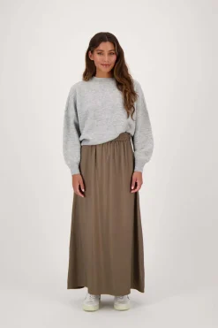 ZUSSS satijnen twill rok