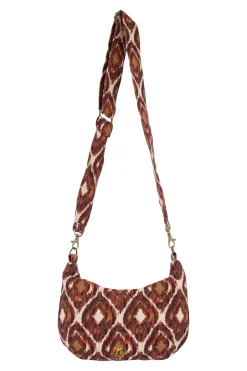 ZUSSS schoudertasje met ikat print
